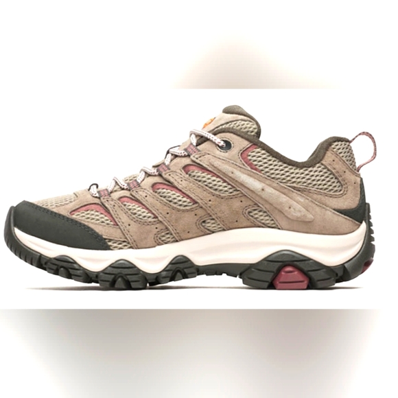 Merrell Women's Athletic Shoes in Tan and Pink - Picture 1 of 8